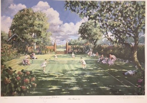 The Final Set Countersigned By Virginia Wade by Sherree Valentine Daines - Limited Edition on Paper